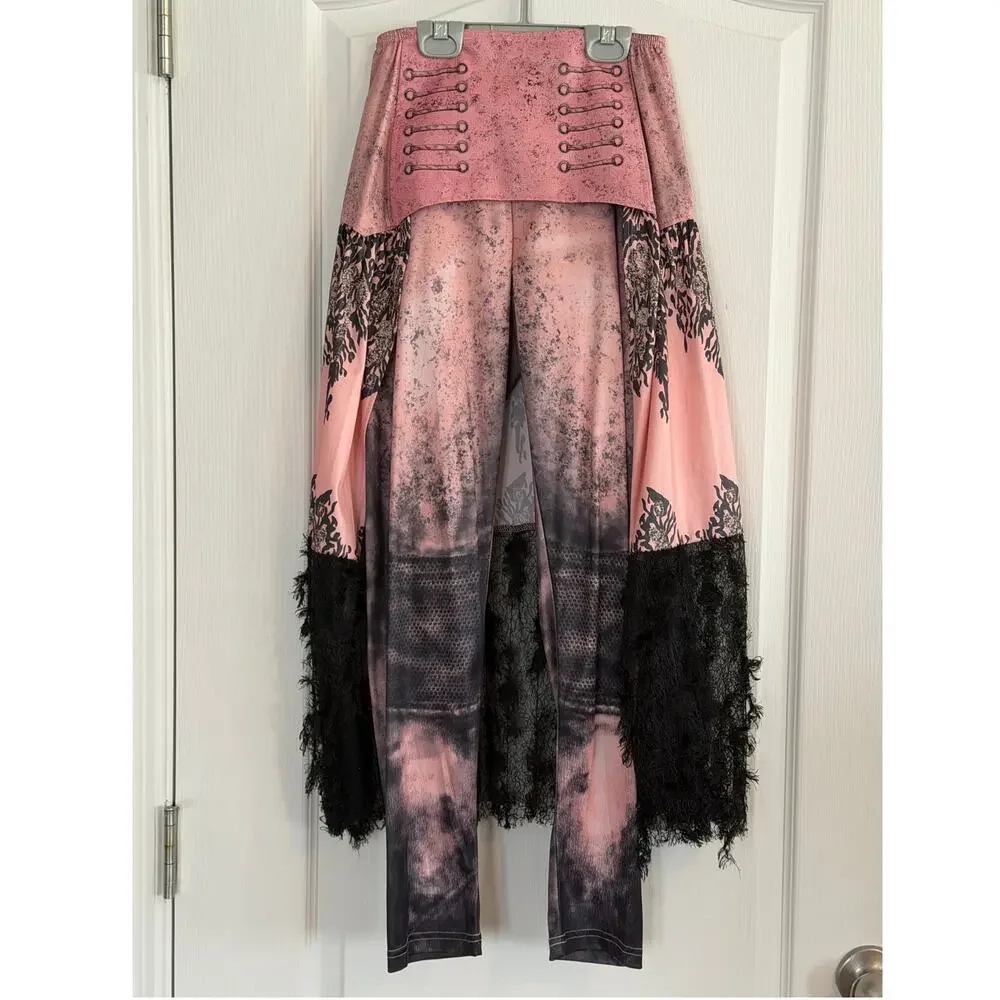 Disney Store Descendants 3 Audrey Faux Leather Costume-Detachable Cape Sz9-10